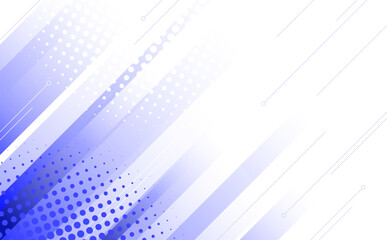 Abstract blue halftone background vector design with wave pattern and digital texture