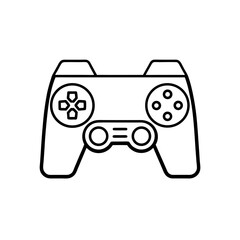 gaming consoles icon isolated on white