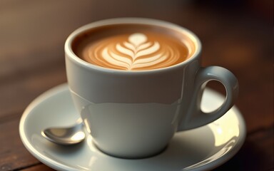 Espresso coffee. High quality