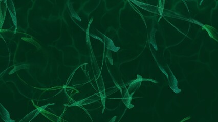 Dark forest green abstract textured background with moody dramatic tone.