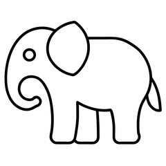 elephant cartoon illustration