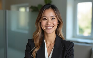 Satisfied Mature Businesswoman. High quality