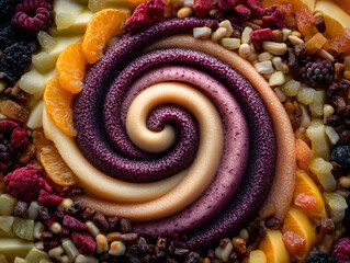 dessert swirl winter fruit mix 
