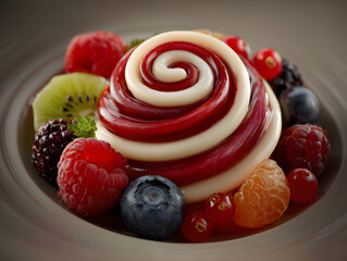 dessert swirl winter fruit mix 