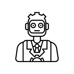 g code interpreter icon isolated on white