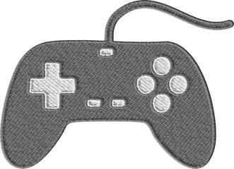 Colorful Embroidered Controller Patch