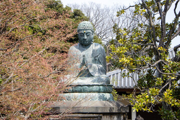 buddha statue in the garden