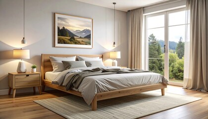 Modern bedroom interior design