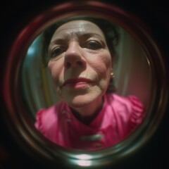 Close-up of Person's Face