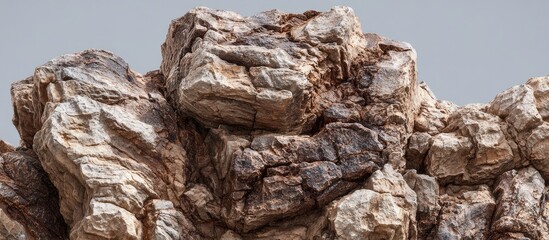 Close-up of textured rocks