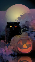 CAT ILLUSTRATION CONCEPT