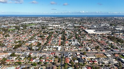 Woodville Gardens, Adelaide, South Australia – 4K Aerial Drone Footage of Hanson Reserve,...