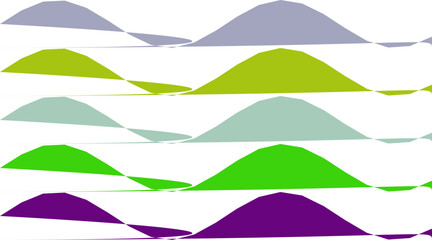 Abstract Geometric Wave Pattern Background | Colorful Repeating Horizontal Lines for Modern Design and Creative Projects