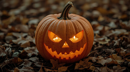 Halloween Pumpkin  or Jack-o&rsquo;-Lantern