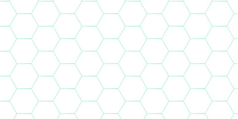 Abstract white hexagonal with hexagon polygonal pattern background. vector seamless bright white grid emboss science abstract honeycomb business background.	