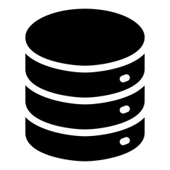 Database Icon Element For Design