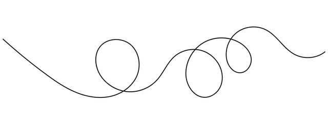 Abstract wavy squiggle dashed line collection. Dotted spiral curve line. Transport dot paths lines. Thin line abstract doted swirl path. Minimal squiggle divider, loopy line vector icon in eps 10.
