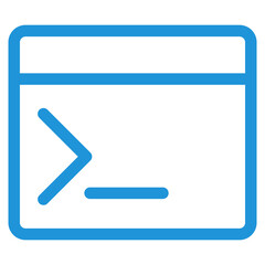 Terminal Icon Element For Design