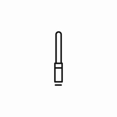 lightsaber jedi weapon icon sign vector