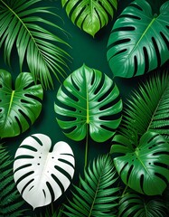 Tropical leaf pattern (2)