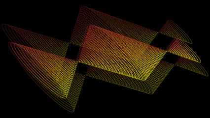 super curving round line sound waving line mesh line backgorund design hd images5