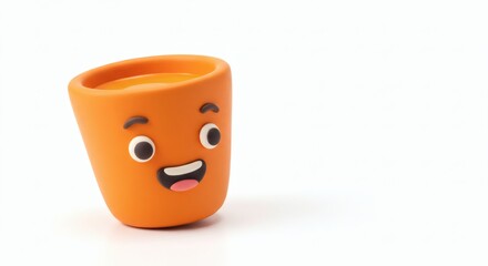 Claymation Style Juice Cup