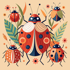 gruppo si simpatiche coccinelle 06