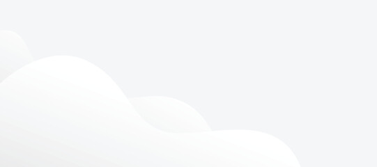 Minimal white cloud background. Soft gradient abstract sky template for presentation, banner, flyer, poster, and modern design use