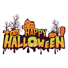 happy halloween background