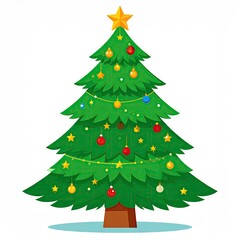 Christmas Tree Festive Decoration.