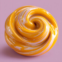 mango swirl glossy