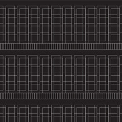 Seamless Geometric Line Pattern Vector &ndash; Modern Minimal Abstract Design