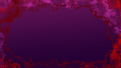Vibrant abstract galaxy clouds gradient background.