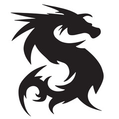 Vector Art Of A 2025 Dragon 