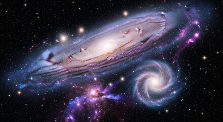 Multiple Galaxies Interacting in the Cosmos