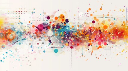 Colorful abstract background design