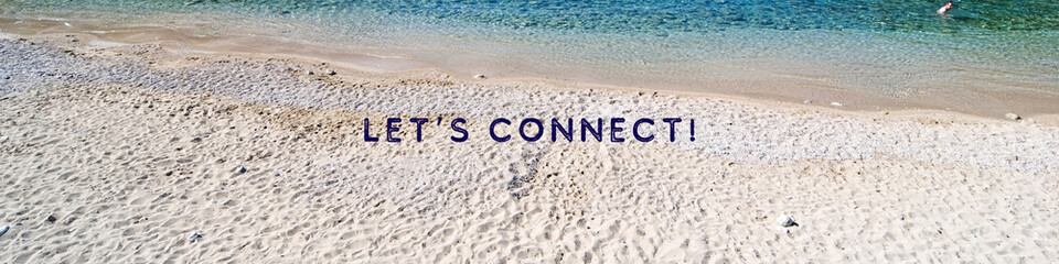 Beach LinkedIn Banner for Professional Profiles.