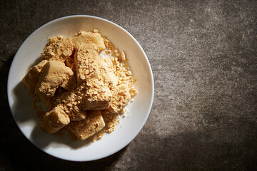 Korean traditional food rice cake