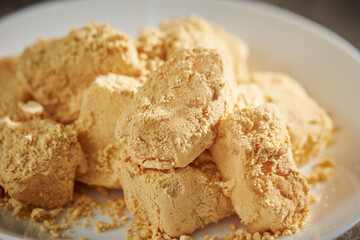 Korean traditional food rice cake
