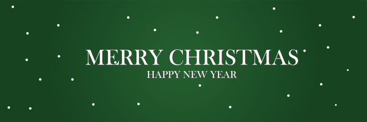 Merry Christmas and Happy New Year Greeting card. Festive holiday banner with Merry Christmas and Happy New Year message on a soft blurred background, perfect for seasonal greetings.

