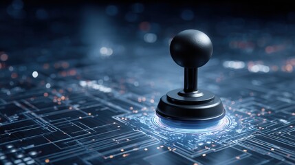 Hall Effect Joystick. 