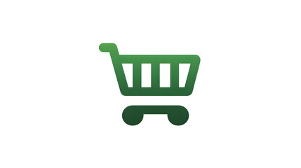 Shopping Cart Icon – E-commerce and Online Store Symbol in Flat Design