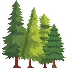 Green Foest Camping Tree