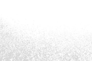 white snow on the transparent background