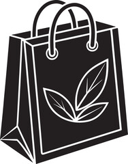 Eco Friendly Paper Bag Icon
