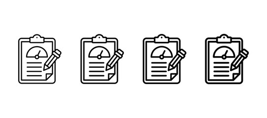 Performance Multiple Line Icon Element