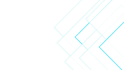 Abstract minimal background with thin cyan geometric lines. Openness, simplicity, and lightness, with soft cyan gradients suggesting futuristic and digital aesthetics.modern design corporate layout