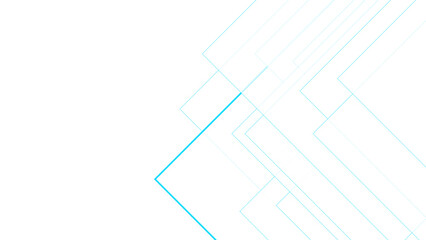 Abstract minimal background with thin cyan geometric lines. Openness, simplicity, and lightness, with soft cyan gradients suggesting futuristic and digital aesthetics.modern design corporate layout