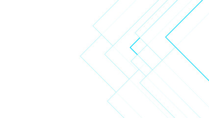 Abstract minimal background with thin cyan geometric lines. Openness, simplicity, and lightness, with soft cyan gradients suggesting futuristic and digital aesthetics.modern design corporate layout