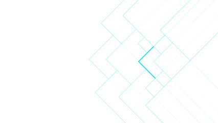 Abstract minimal background with thin cyan geometric lines. Openness, simplicity, and lightness, with soft cyan gradients suggesting futuristic and digital aesthetics.modern design corporate layout